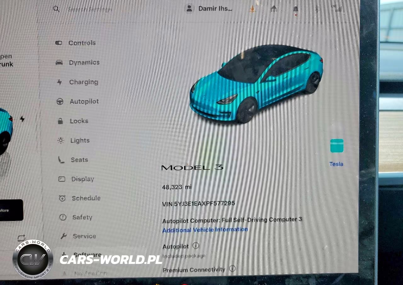 2023 Tesl Model 3 Ev 4D 2Wd VIN:5YJ3E1EAXPF577295 - 9