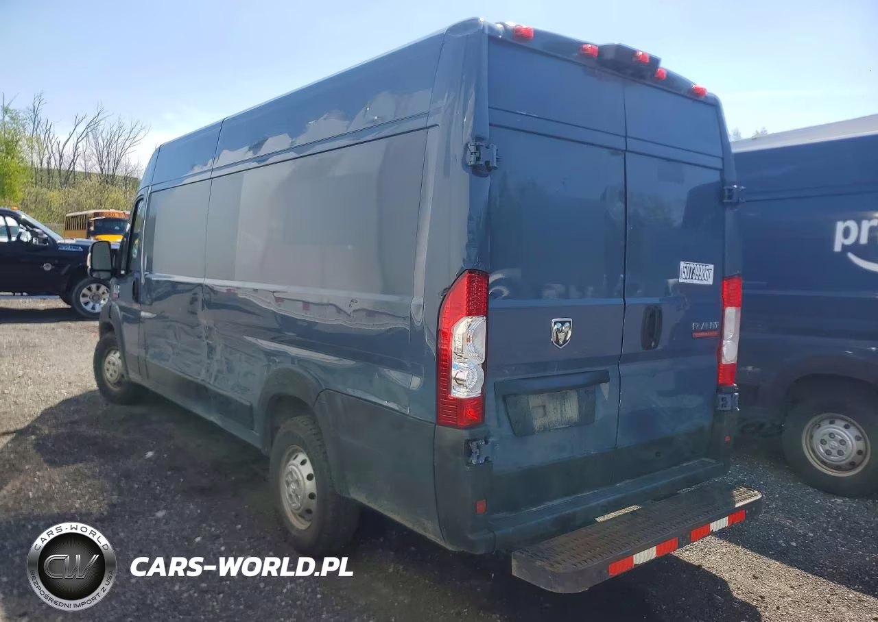 2020 Ram Promaster 3500 Delivery Van VIN:3C6URVJGXLE144254 - 2