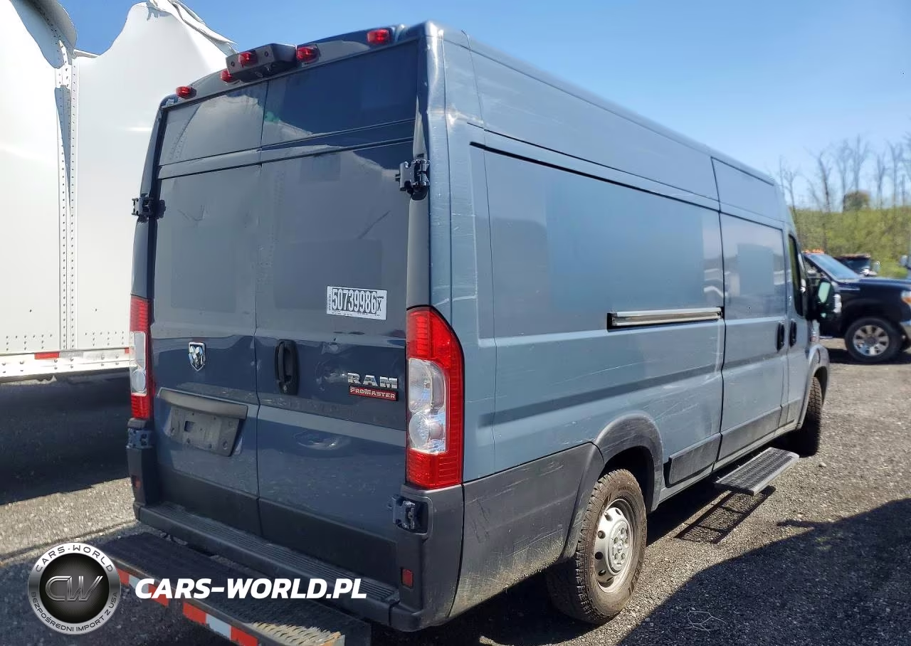 2020 Ram Promaster 3500 Delivery Van VIN:3C6URVJGXLE144254 - 3