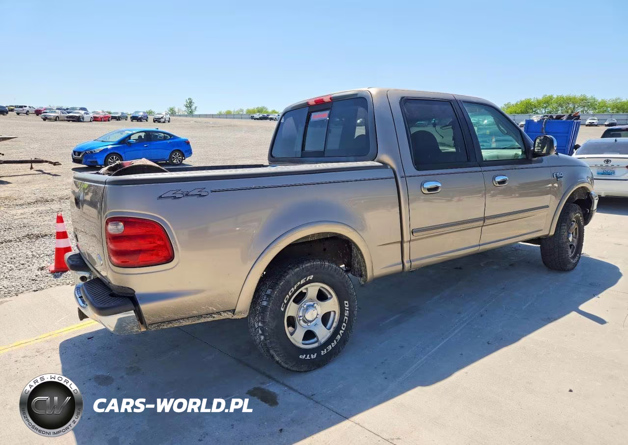 2001 Ford F150 Supercrew VIN:1FTRW08W81KE52704 - 3