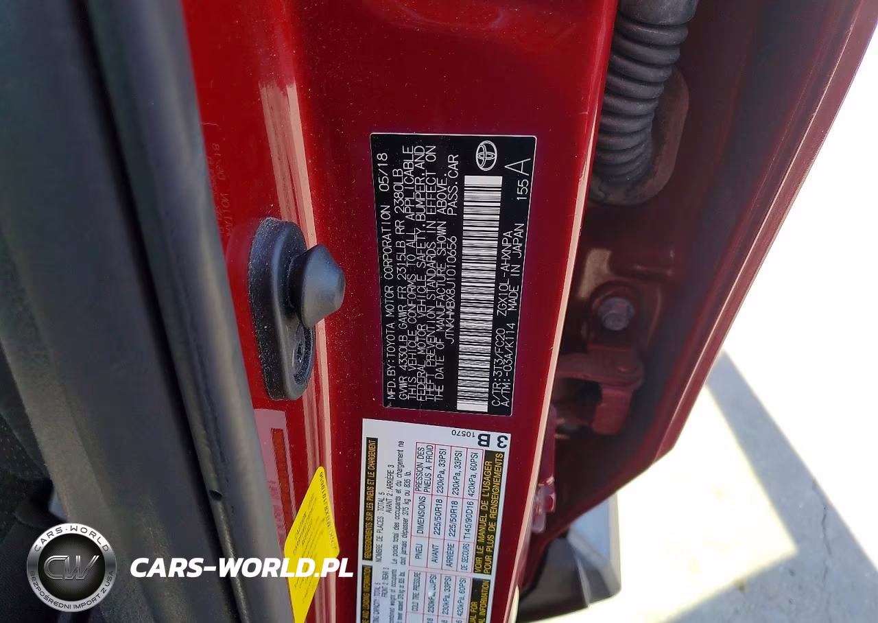 2018 Toyota C-Hr Xle VIN:JTNKHMBX8J1010656 - 12