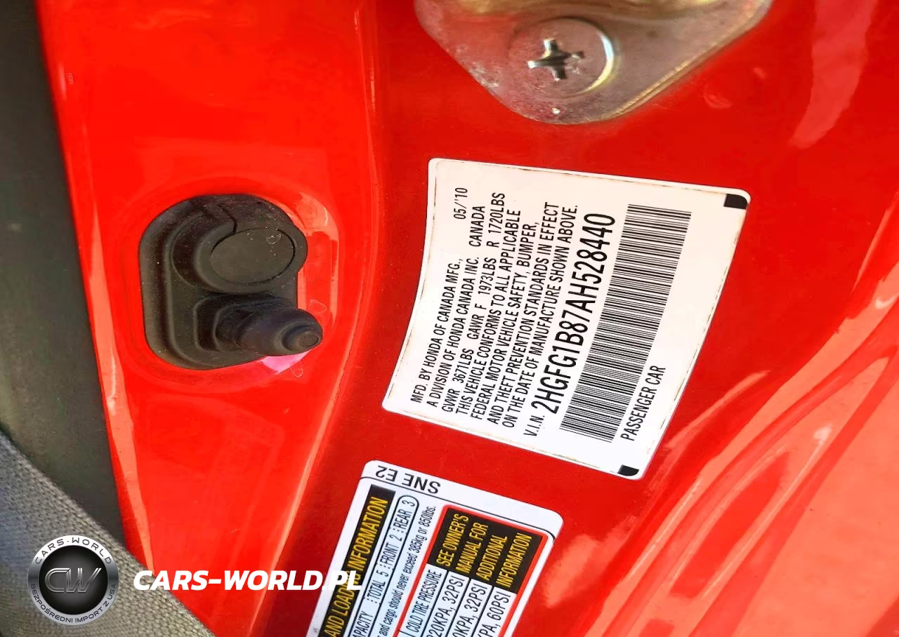 2010 Honda Civic Ex VIN:2HGFG1B87AH528440 - 12