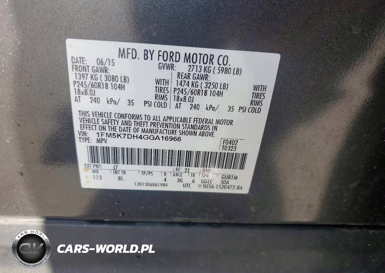 2016 Ford Explorer Xlt VIN:1FM5K7DH4GGA16966 - 13