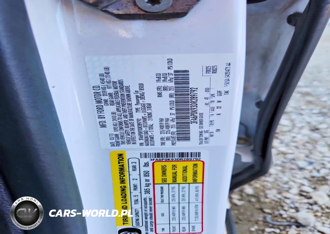 2013 Ford Fusion Titanium VIN:3FA6P0K93DR289792 - 12