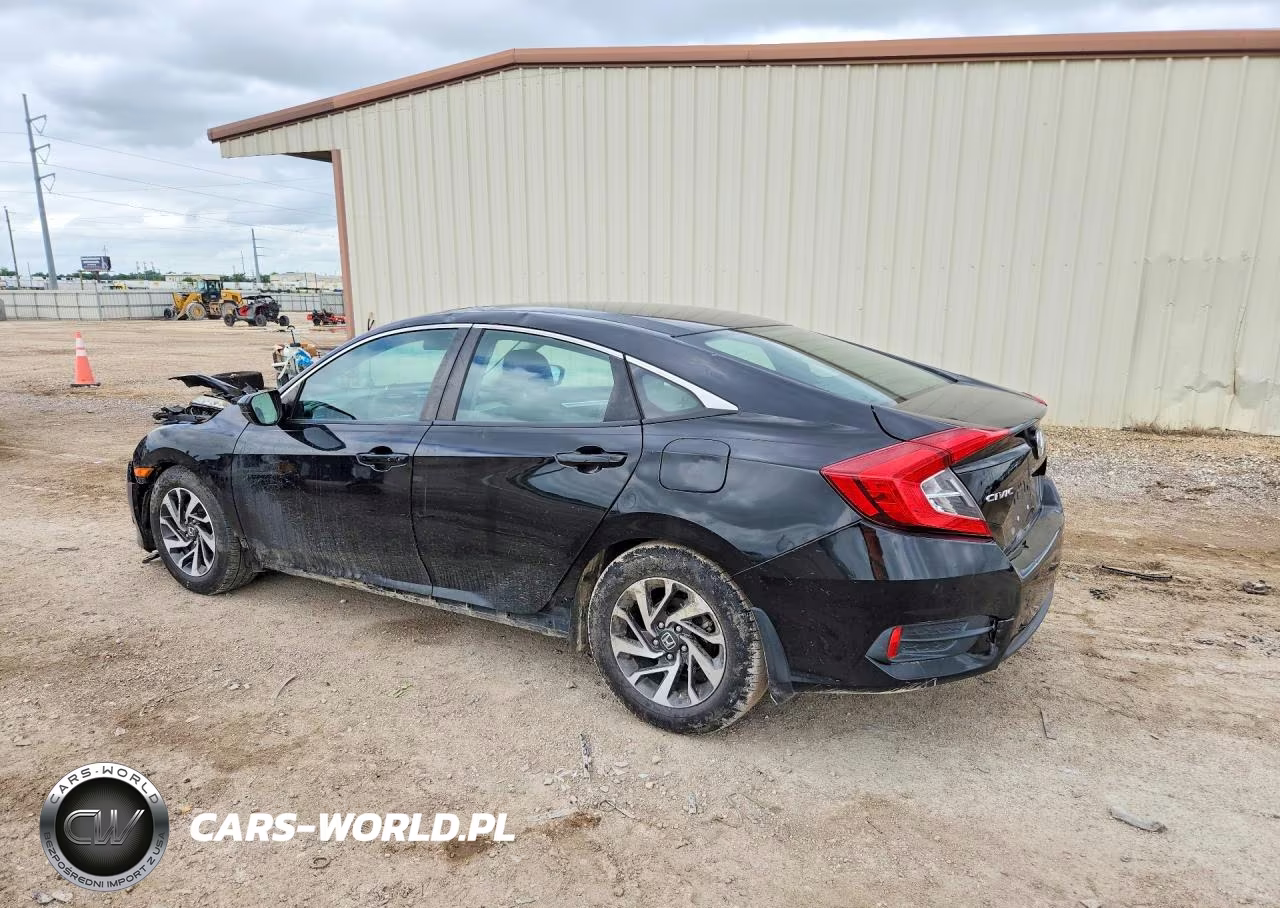 2016 Honda Civic Ex VIN:19XFC2F71GE025122 - 2