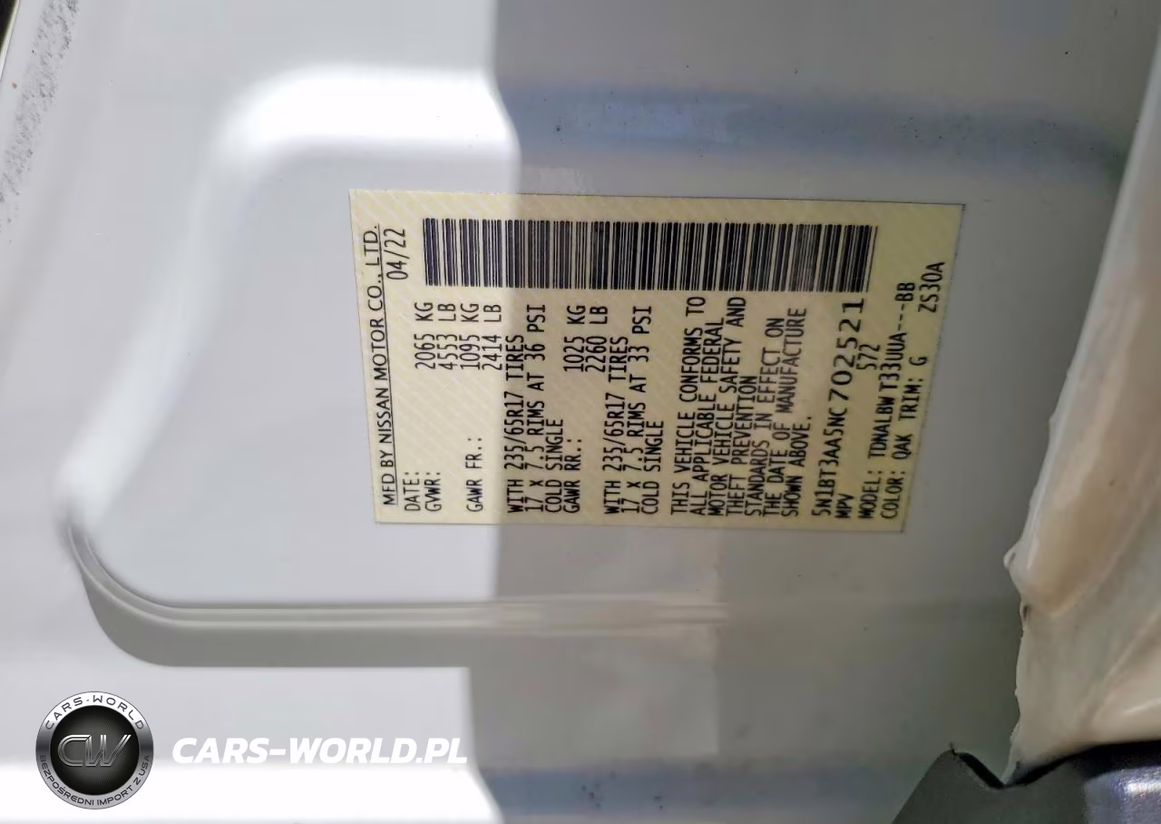 2022 Nissan Rogue S VIN:5N1BT3AA5NC702521 - 13