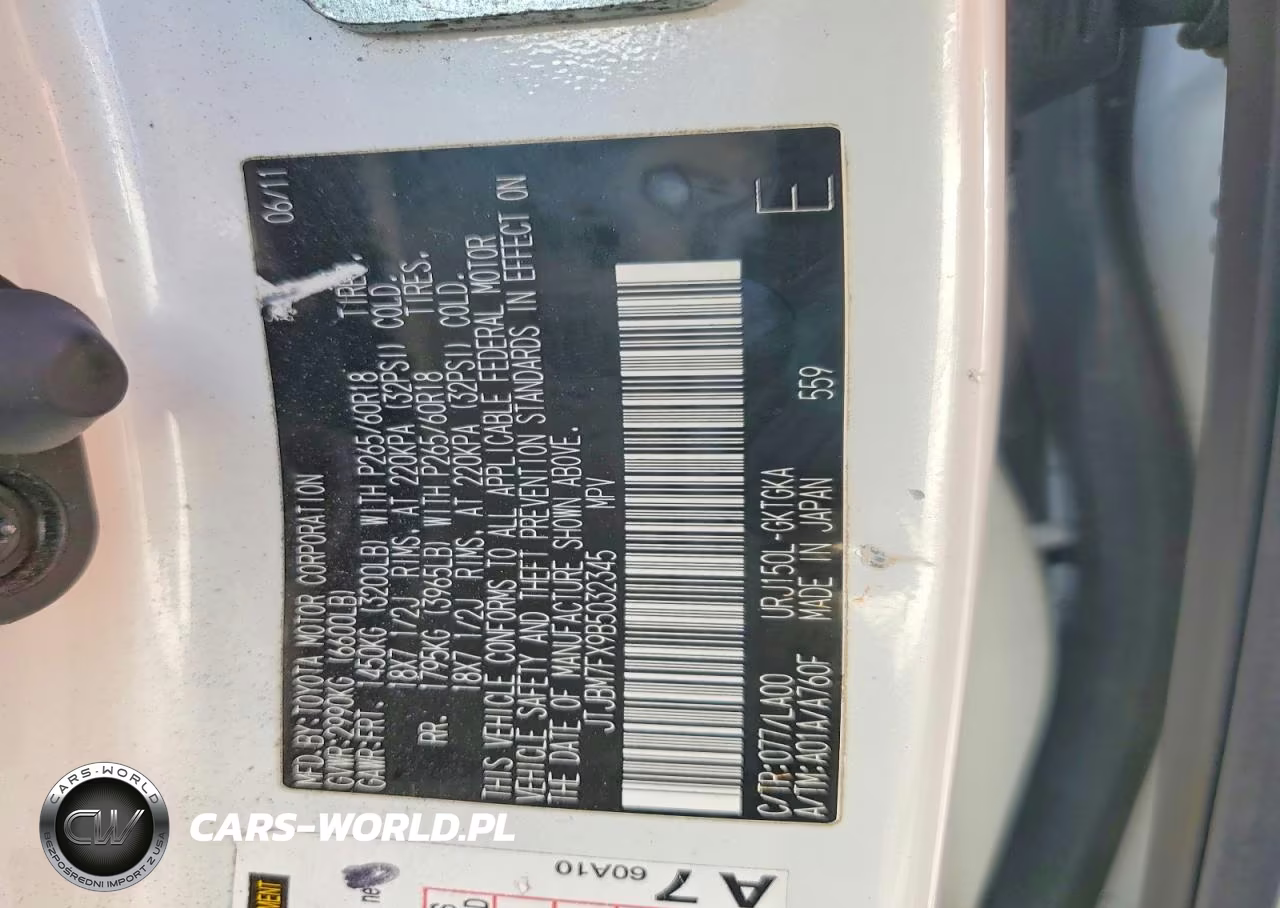 2011 Lexus Gx 460 Base VIN:JTJBM7FX9B5032345 - 13