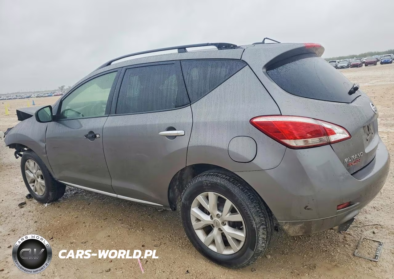 2014 Nissan Murano Sl VIN:JN8AZ1MU7EW401079 - 2