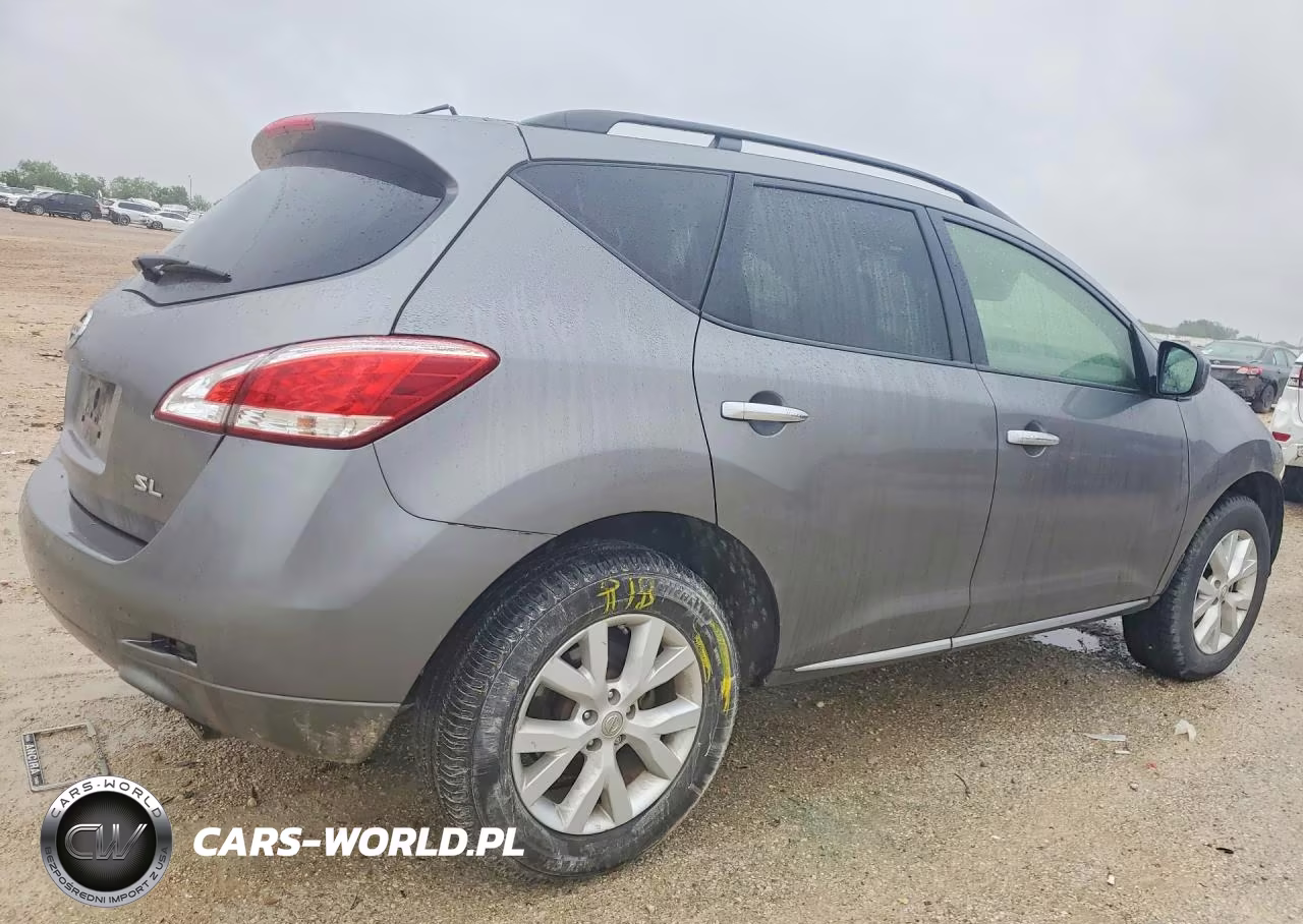 2014 Nissan Murano Sl VIN:JN8AZ1MU7EW401079 - 3