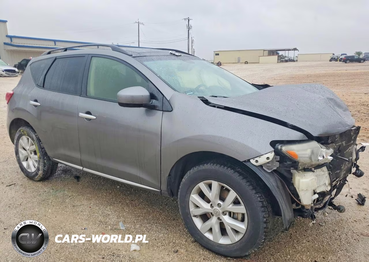 2014 Nissan Murano Sl VIN:JN8AZ1MU7EW401079 - 4