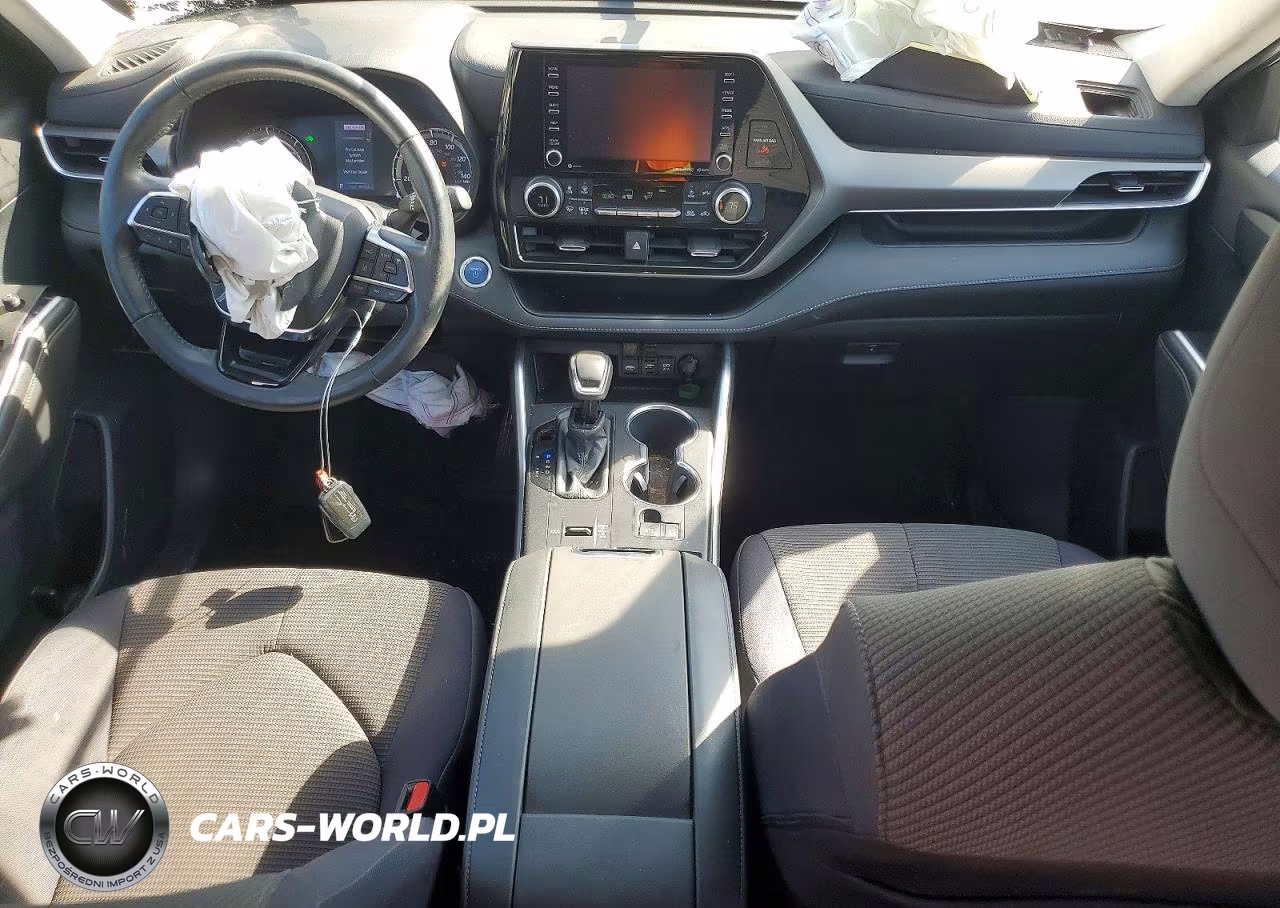 2021 Toyota Highlander Hybrid Le VIN:5TDBBRCH4MS531990 - 8