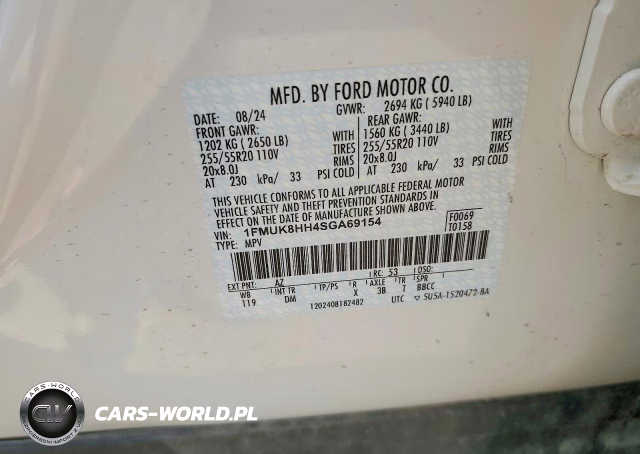 2025 Ford Explorer Platinum VIN:1FMUK8HH4SGA69154 - 13