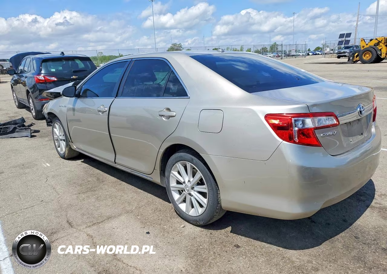 2013 Toyota Camry Hybrid Xle VIN:4T1BD1FK7DU084484 - 2