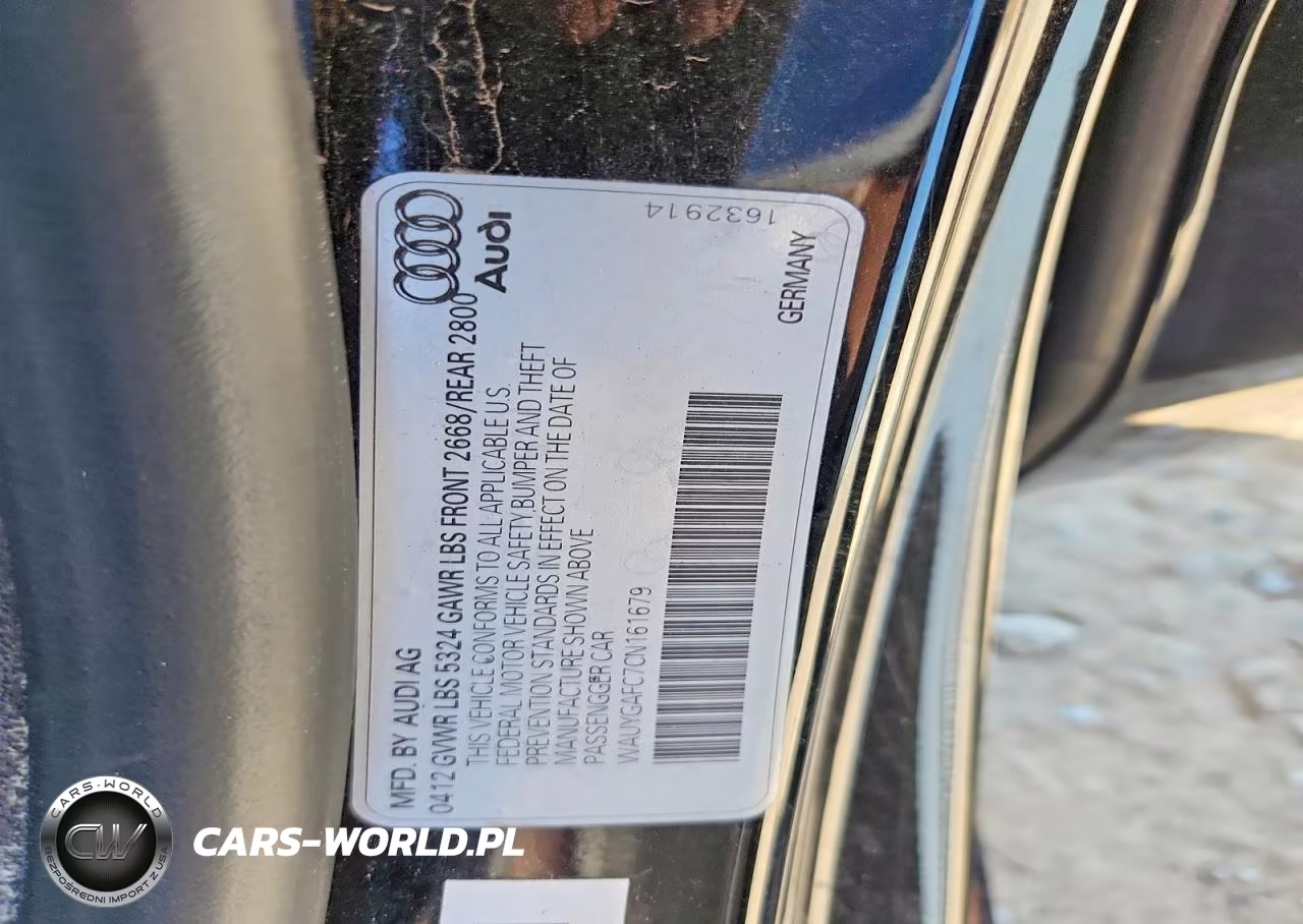 2012 Audi A7 Premium Plus VIN:WAUYGAFC7CN161679 - 12