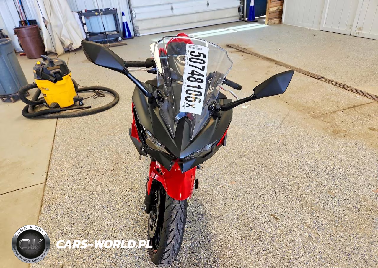 2024 Kawasaki Ex500 A VIN:ML5EXGJ14RDA28002 - 2