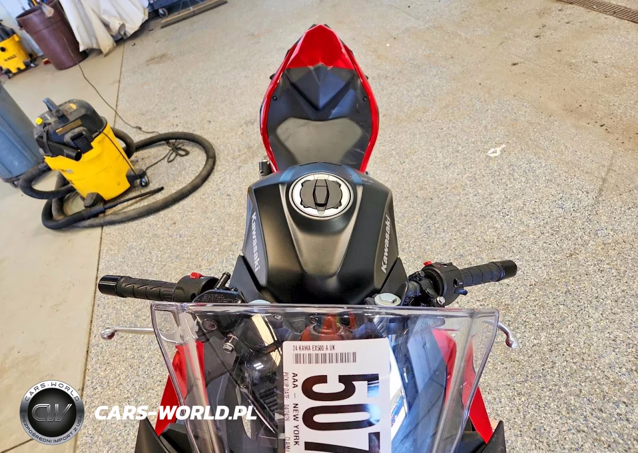 2024 Kawasaki Ex500 A VIN:ML5EXGJ14RDA28002 - 5
