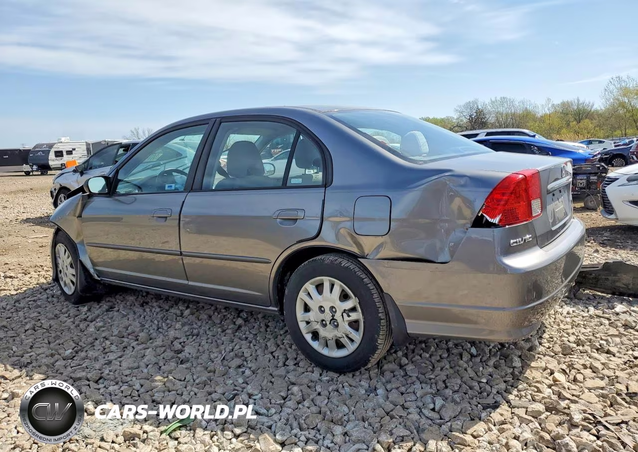 2005 Honda Civic Lx VIN:2HGES165X5H535656 - 2