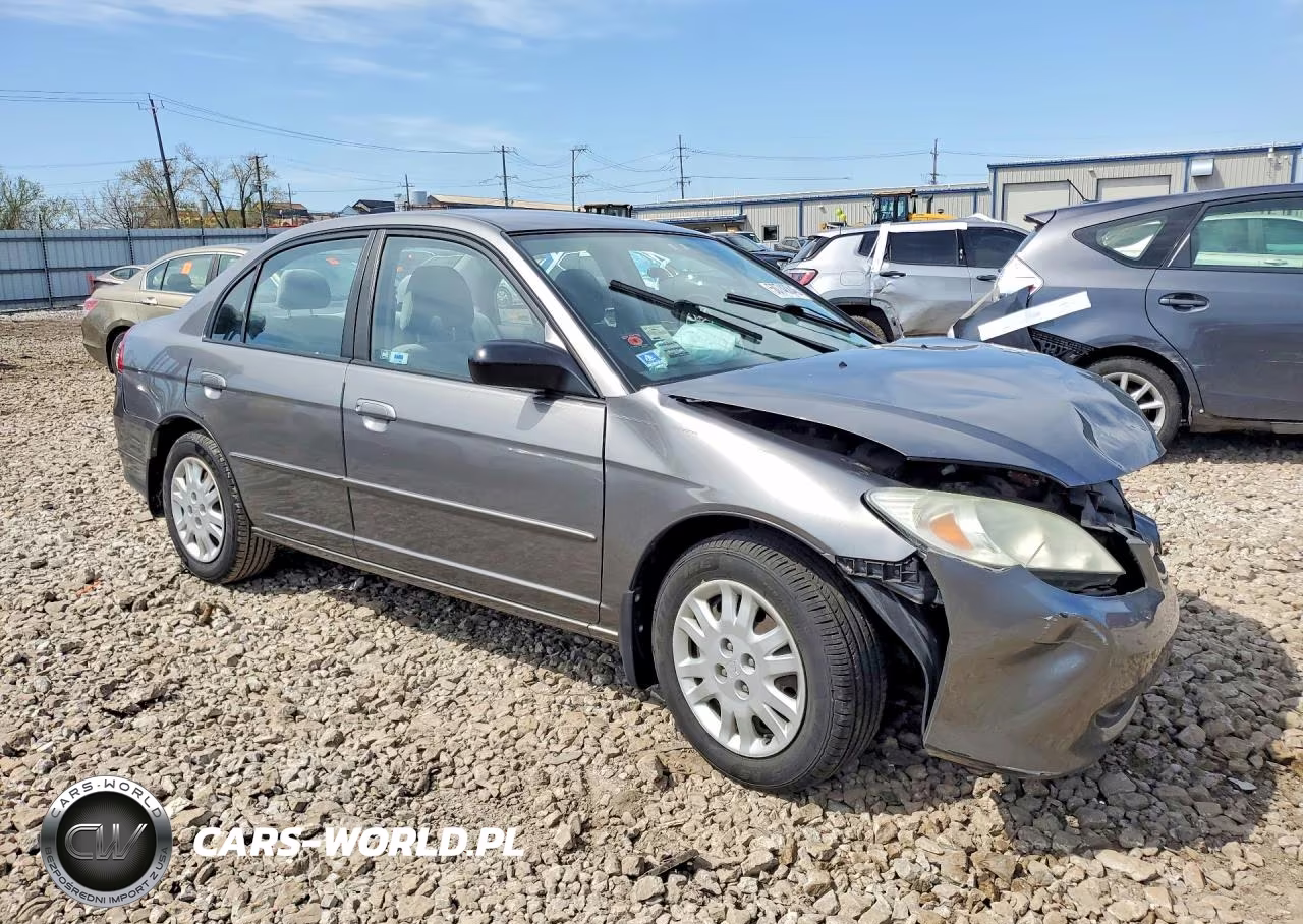 2005 Honda Civic Lx VIN:2HGES165X5H535656 - 4