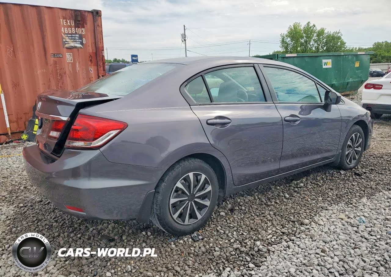 2014 Honda Civic Lx VIN:19XFB2F55EE068408 - 3