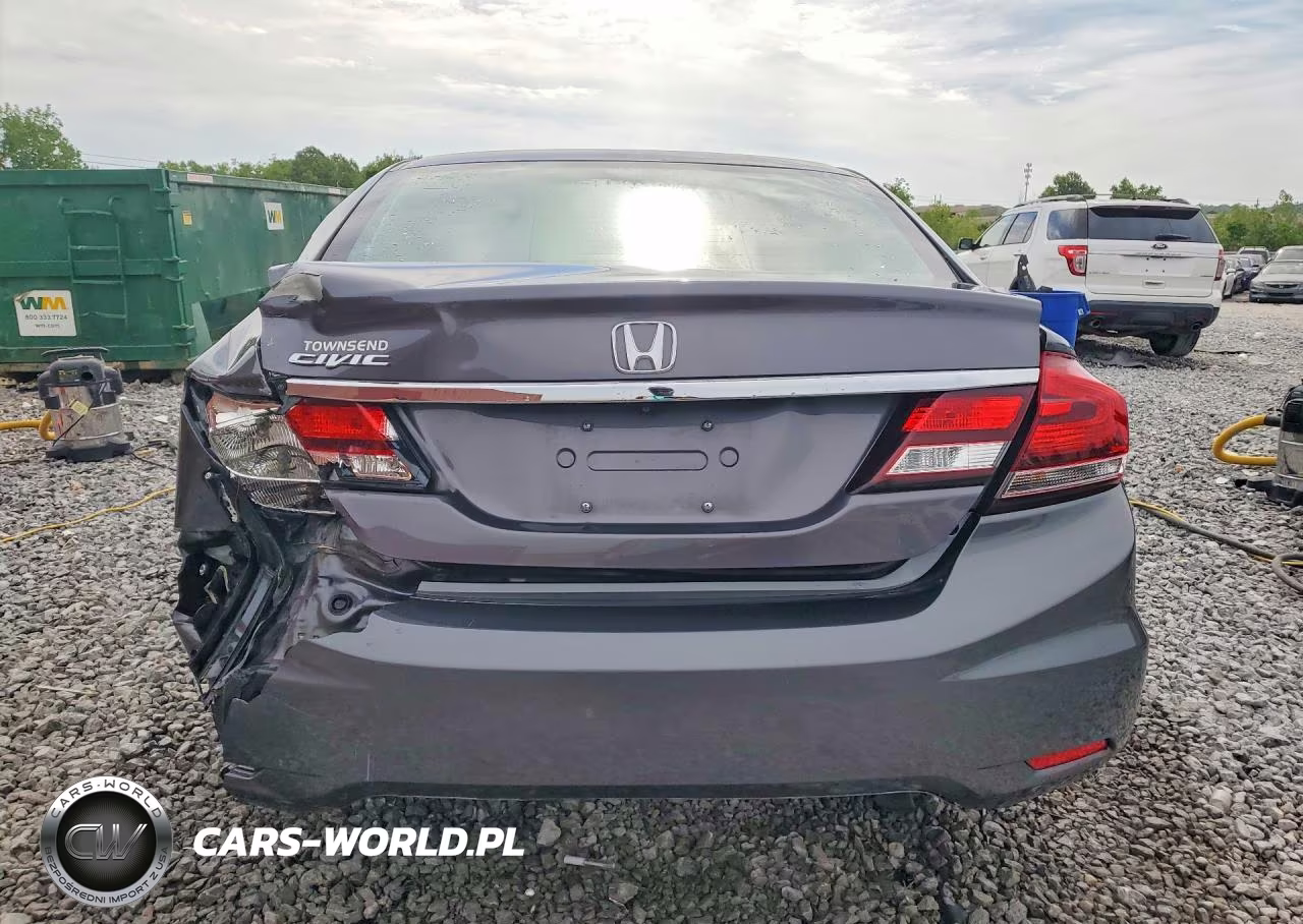 2014 Honda Civic Lx VIN:19XFB2F55EE068408 - 6