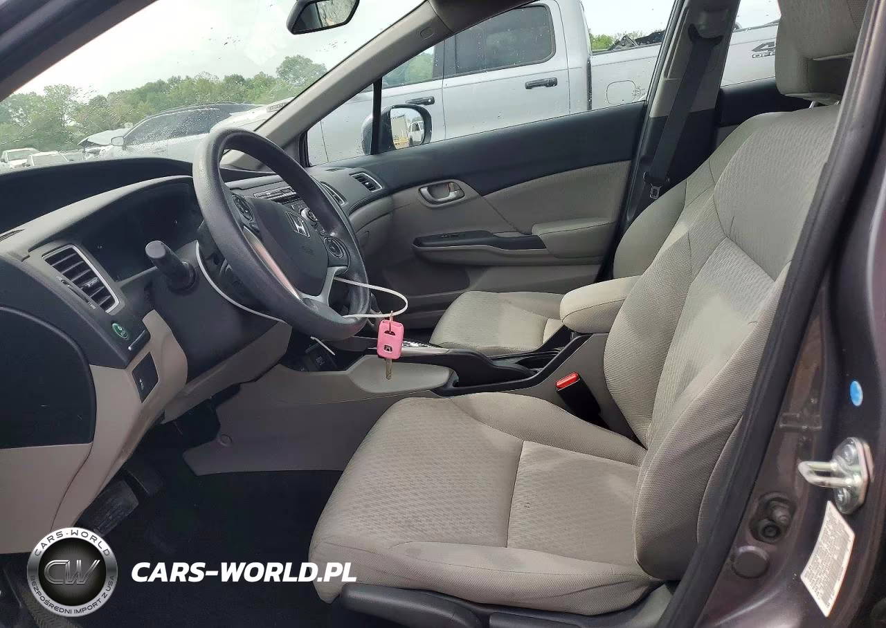 2014 Honda Civic Lx VIN:19XFB2F55EE068408 - 7