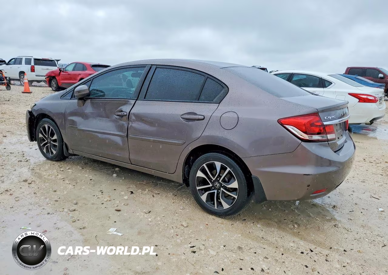 2014 Honda Civic Ex VIN:19XFB2F89EE078515 - 2
