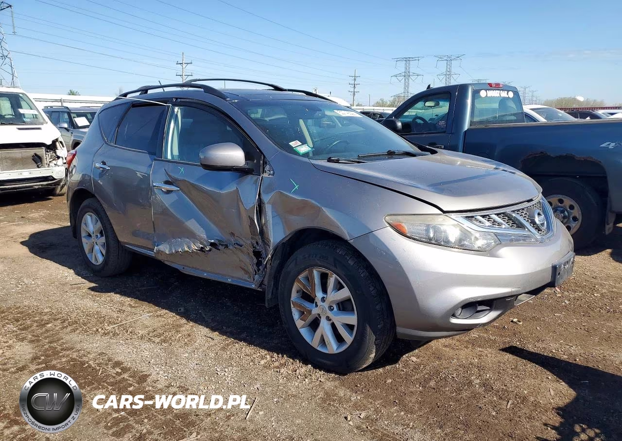 2012 Nissan Murano S VIN:JN8AZ1MW3CW200732 - 4