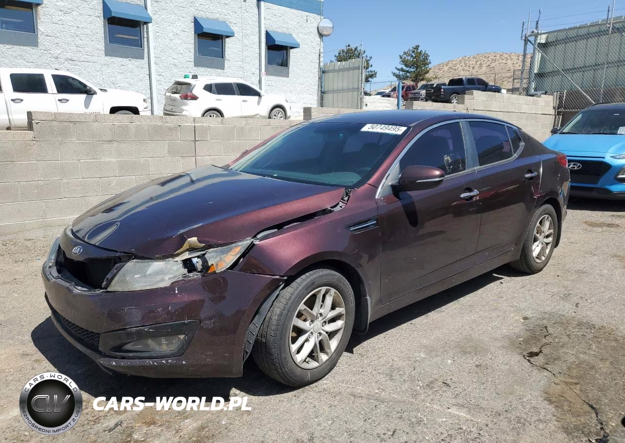 2013 Kia Optima Lx VIN:5XXGM4A75DG238856 - 1