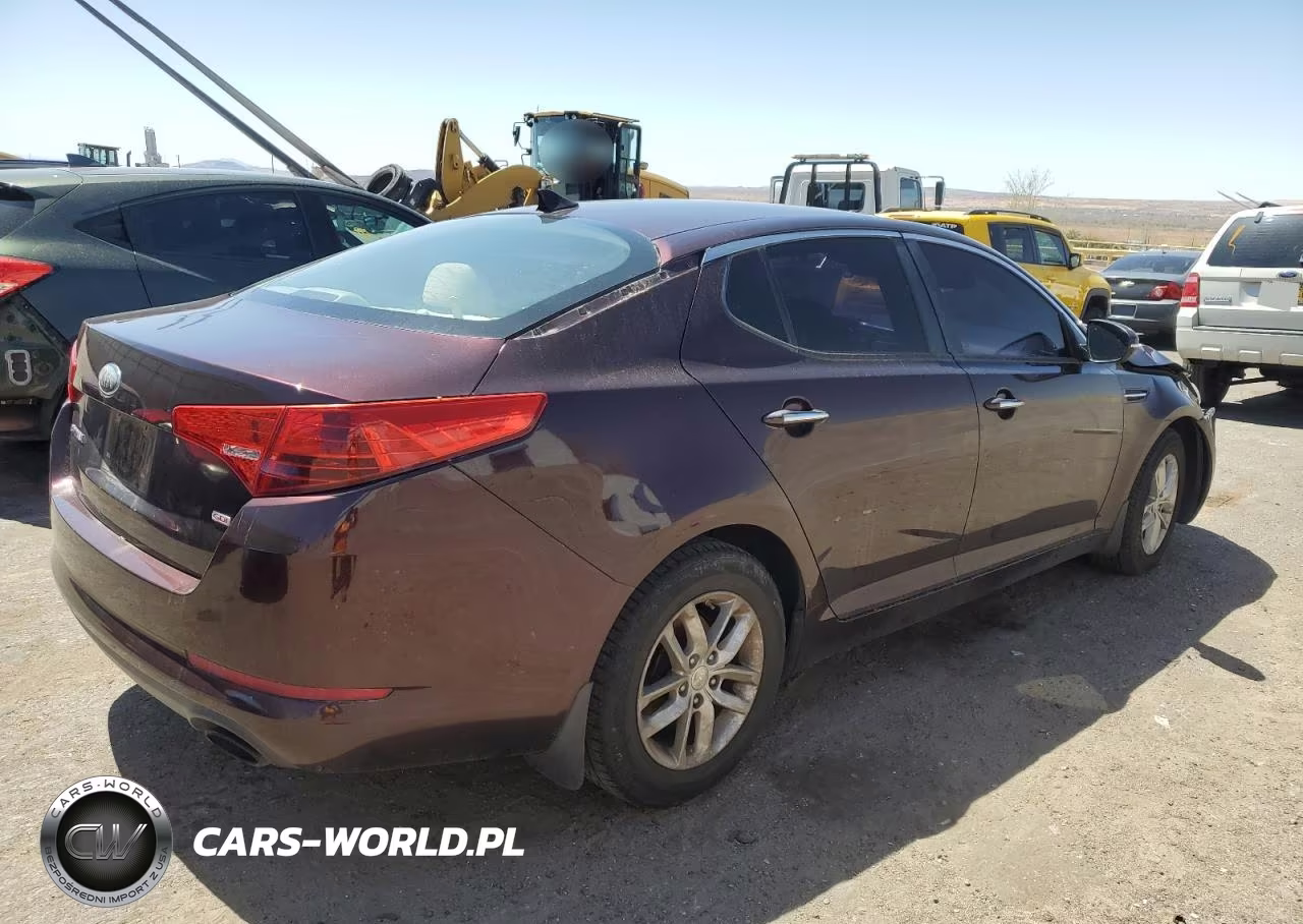 2013 Kia Optima Lx VIN:5XXGM4A75DG238856 - 3
