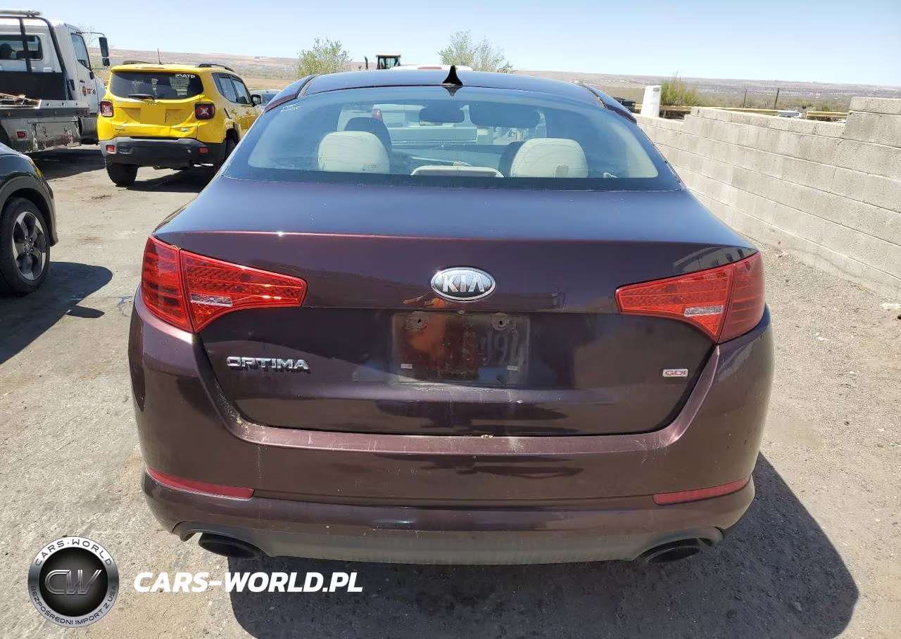 2013 Kia Optima Lx VIN:5XXGM4A75DG238856 - 6
