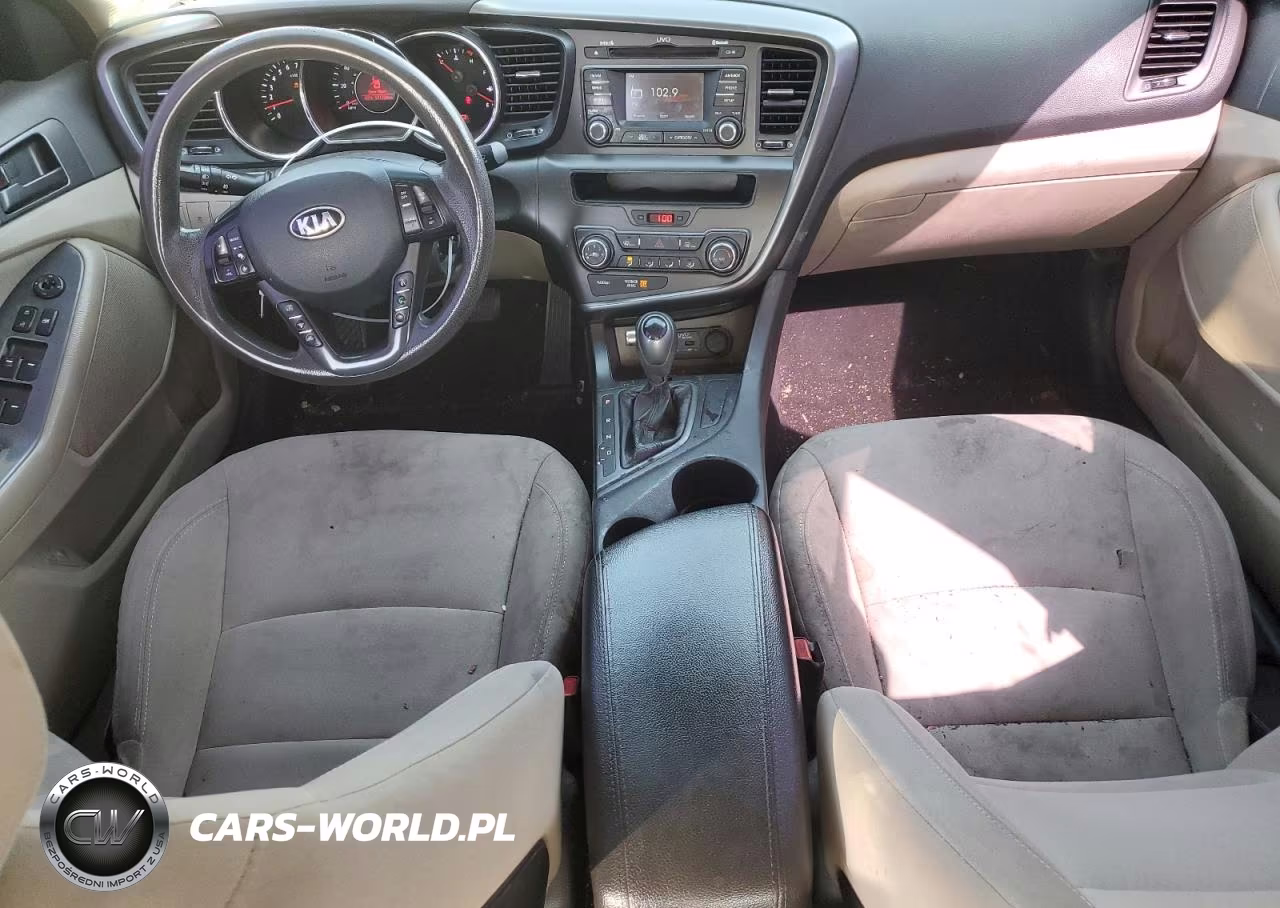 2013 Kia Optima Lx VIN:5XXGM4A75DG238856 - 8