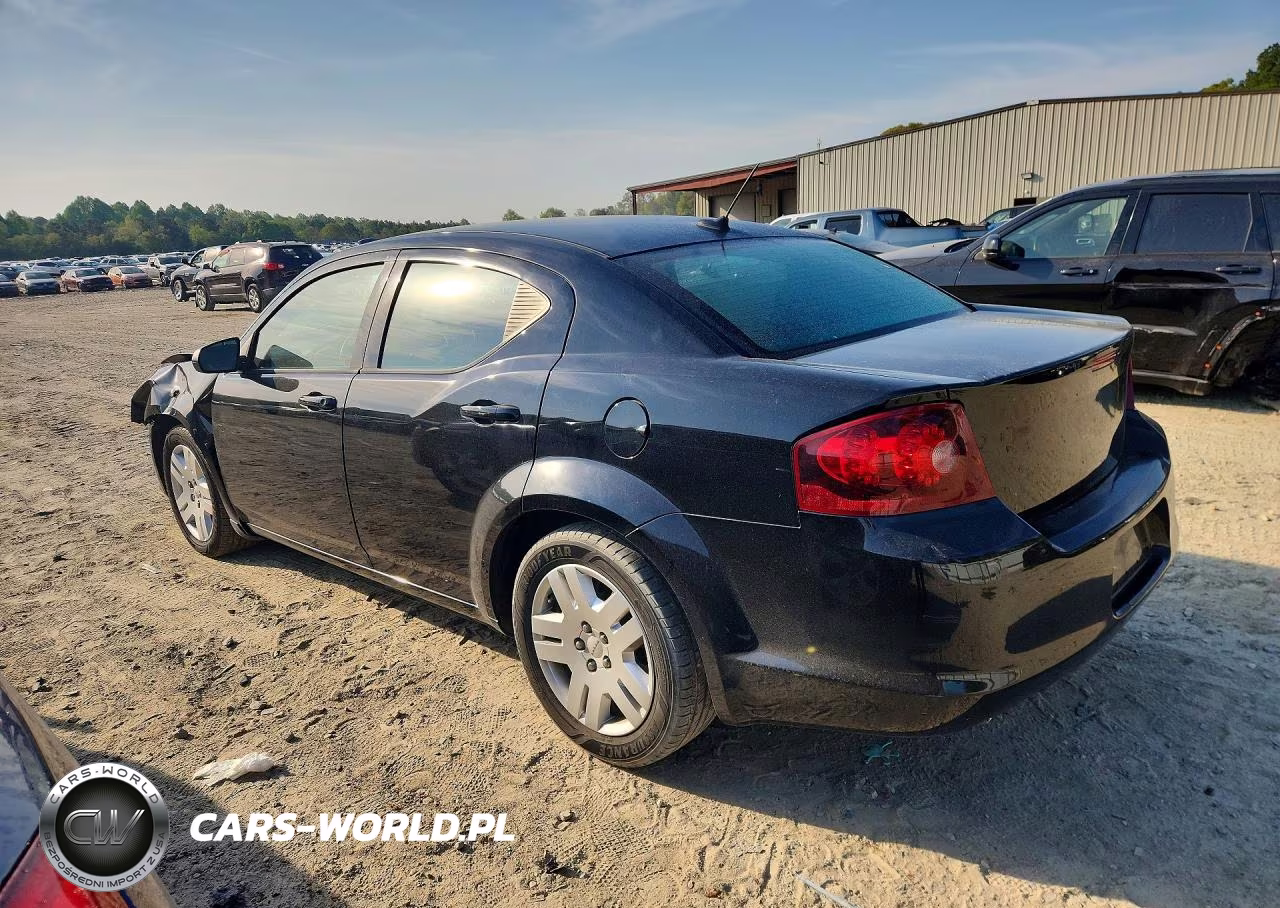 2013 Dodge Avenger Se VIN:1C3CDZAG9DN721285 - 2