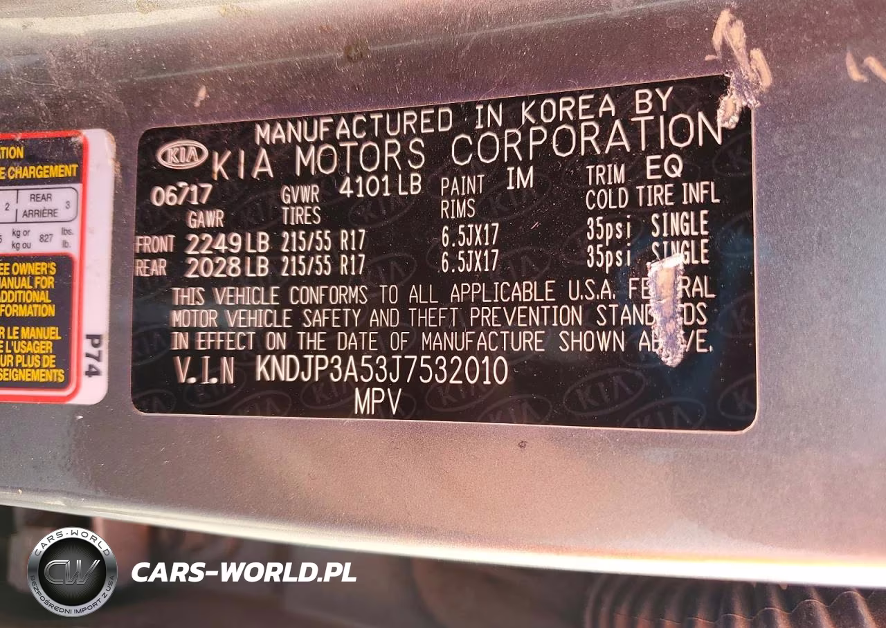 2018 Kia Soul VIN:KNDJP3A53J7532010 - 13