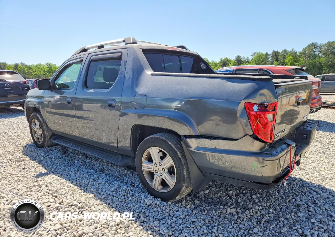 2011 Honda Ridgeline Rtl VIN:5FPYK1F53BB453272 - 2