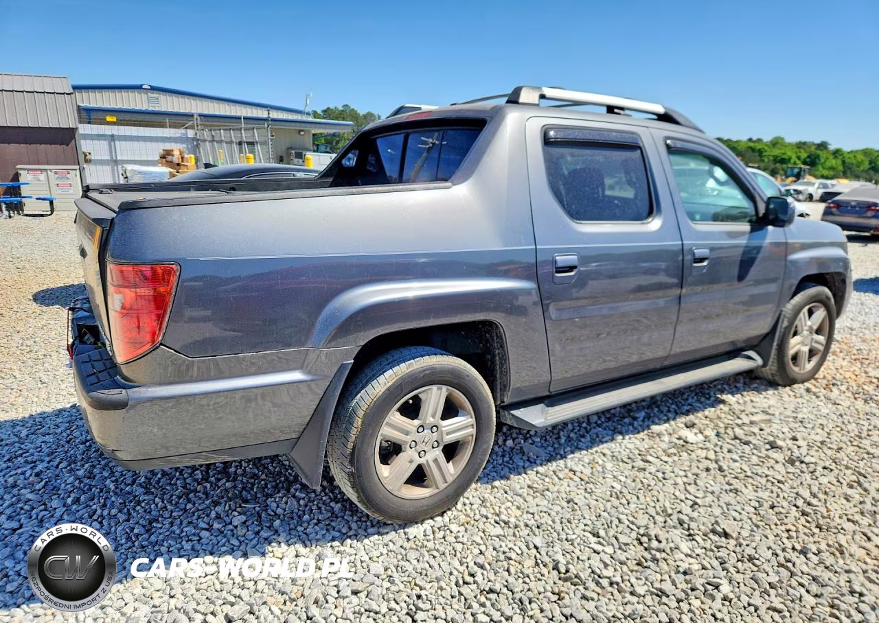 2011 Honda Ridgeline Rtl VIN:5FPYK1F53BB453272 - 3