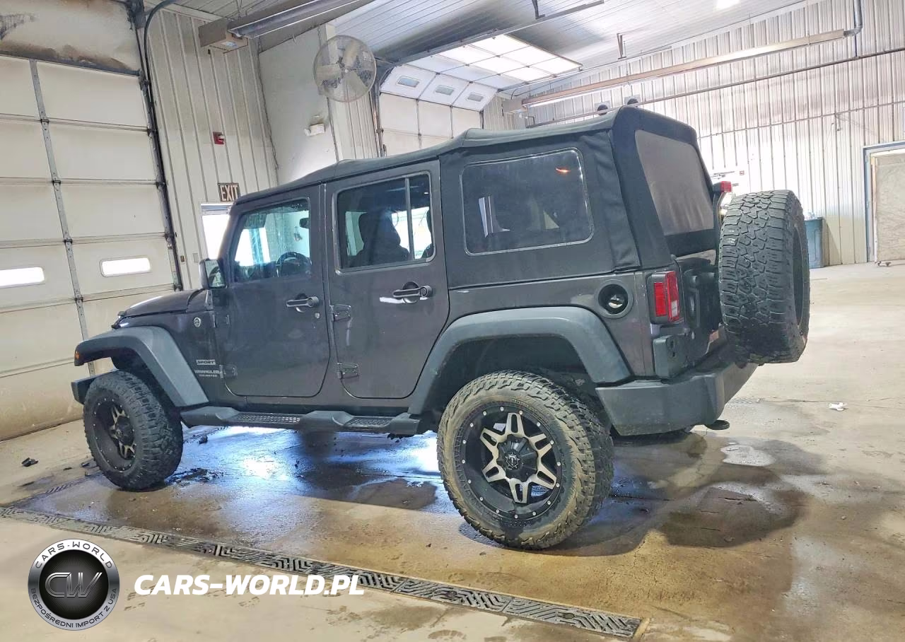 2016 Jeep Wrangler Unlimited Sport VIN:1C4BJWDGXGL307734 - 2