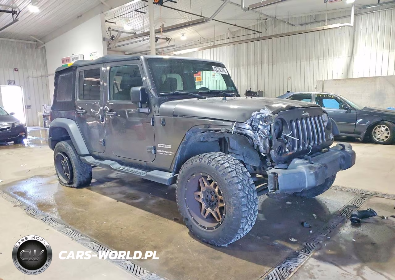 2016 Jeep Wrangler Unlimited Sport VIN:1C4BJWDGXGL307734 - 4