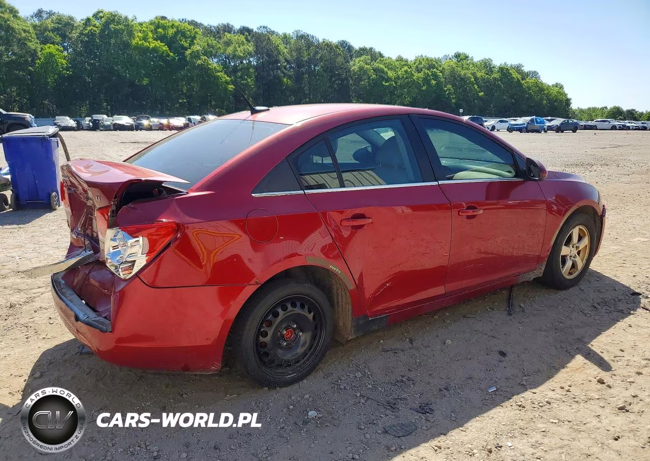 2012 Chevrolet Cruze Lt VIN:1G1PG5SC4C7287006 - 3