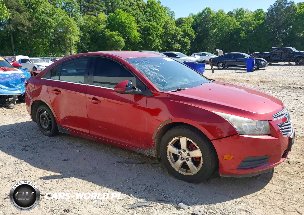 2012 Chevrolet Cruze Lt VIN:1G1PG5SC4C7287006 - 4