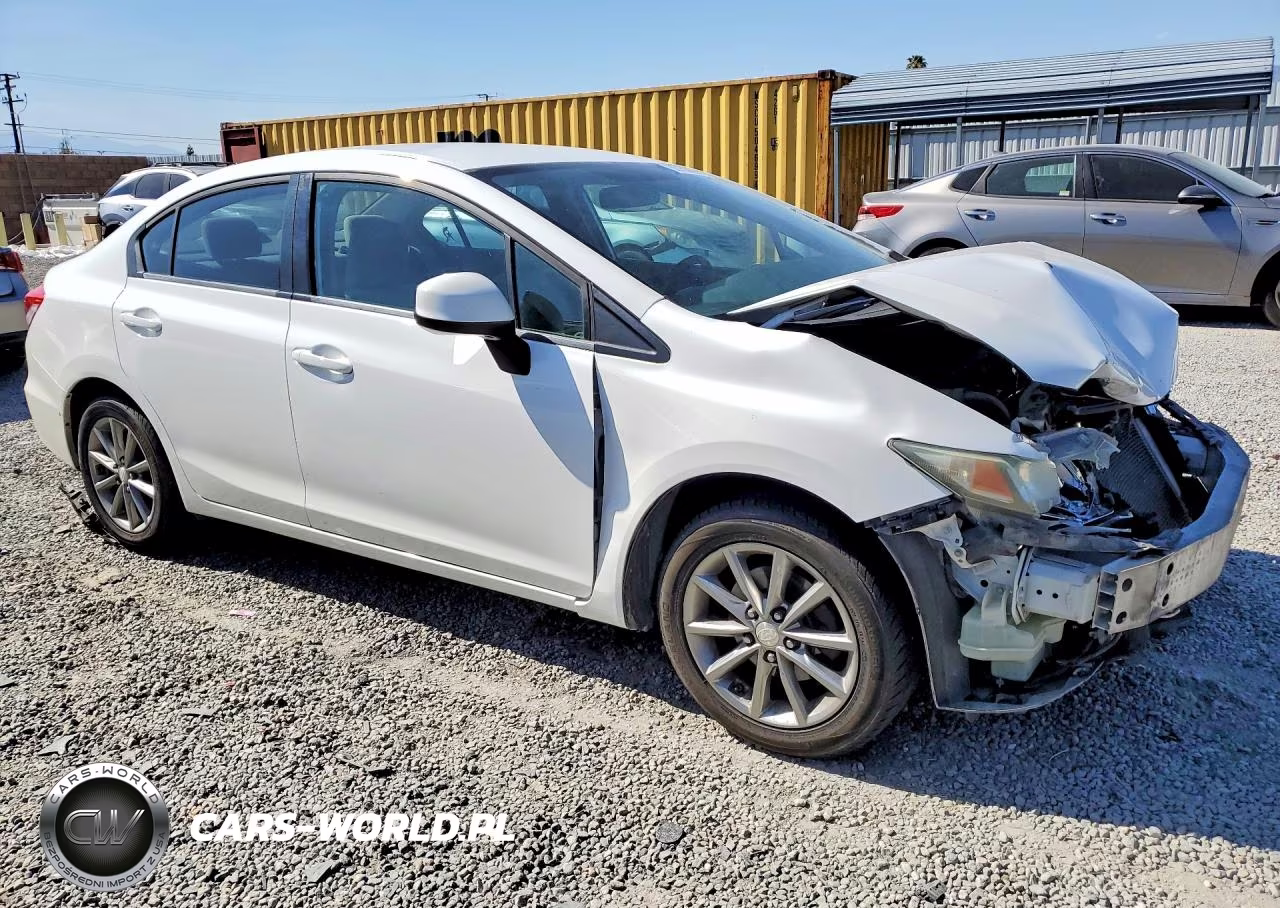 2013 Honda Civic Lx VIN:19XFB2F53DE270811 - 4
