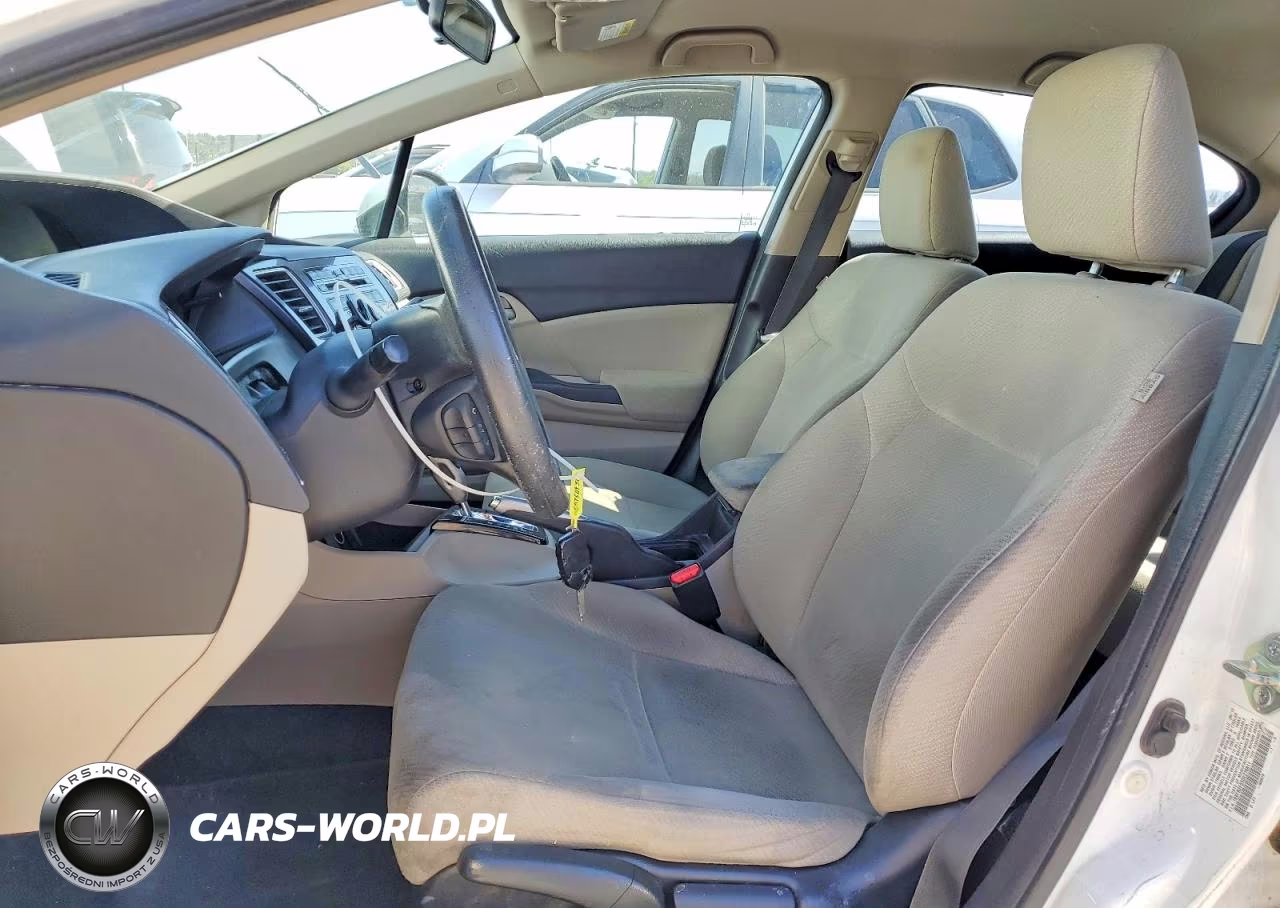 2013 Honda Civic Lx VIN:19XFB2F53DE270811 - 7