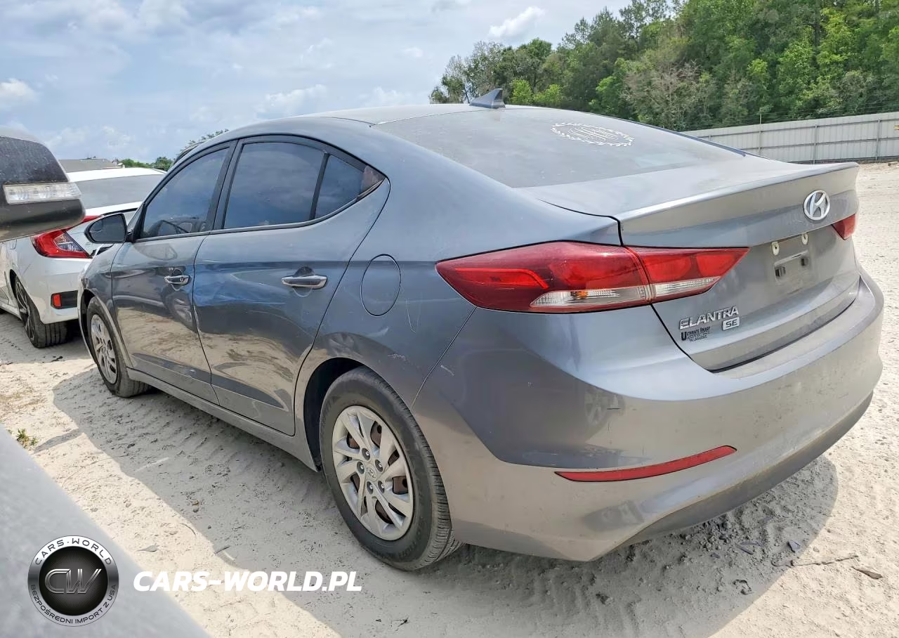 2017 Hyundai Elantra Se VIN:KMHD74LF0HU094143 - 2
