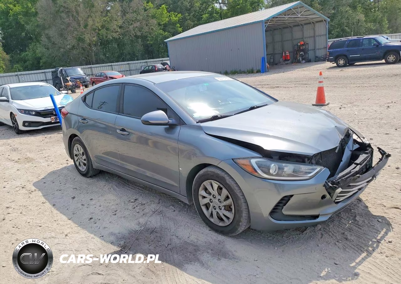 2017 Hyundai Elantra Se VIN:KMHD74LF0HU094143 - 4