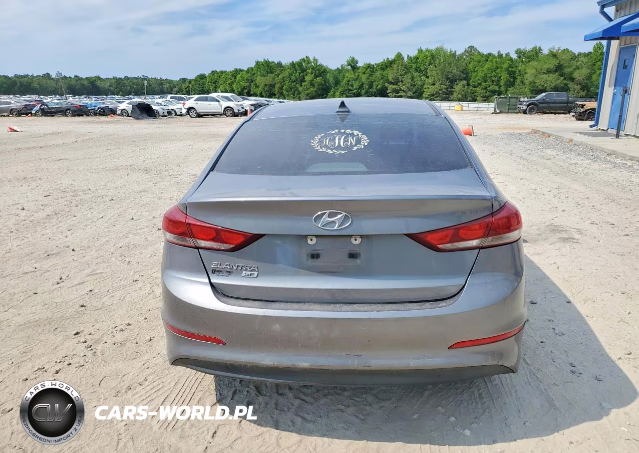 2017 Hyundai Elantra Se VIN:KMHD74LF0HU094143 - 6