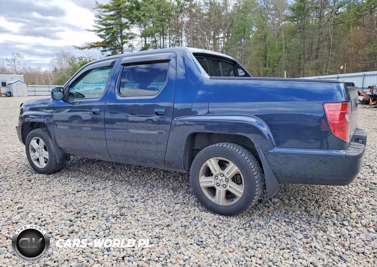 2010 Honda Ridgeline Rtl VIN:5FPYK1F51AB002680 - 2