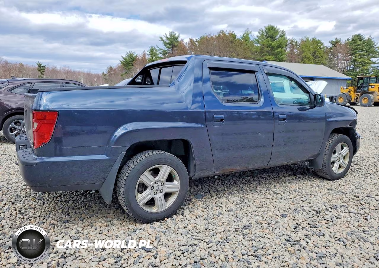 2010 Honda Ridgeline Rtl VIN:5FPYK1F51AB002680 - 3