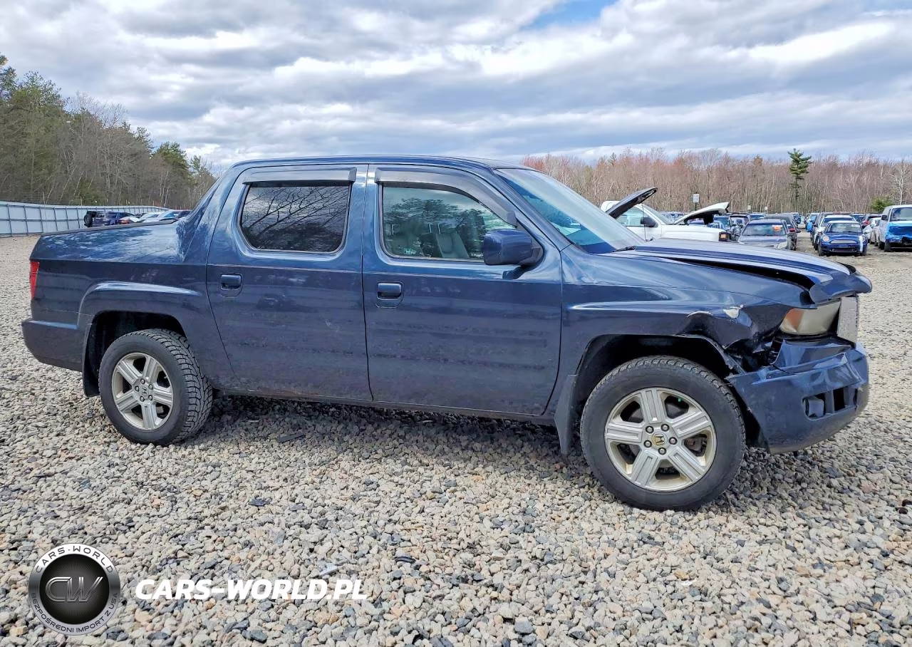 2010 Honda Ridgeline Rtl VIN:5FPYK1F51AB002680 - 4