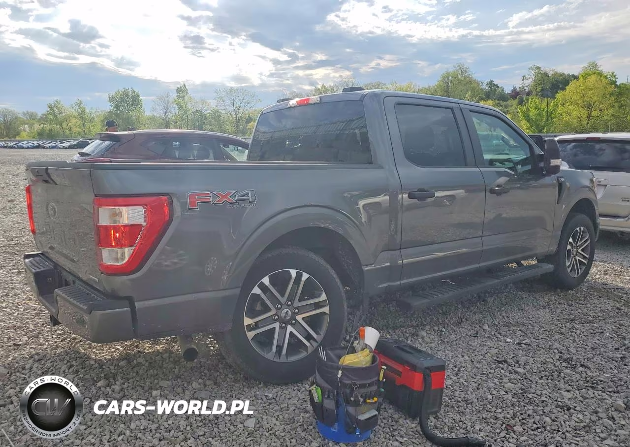 2022 Ford F150 Supercrew VIN:1FTFW1E88NFC27065 - 3