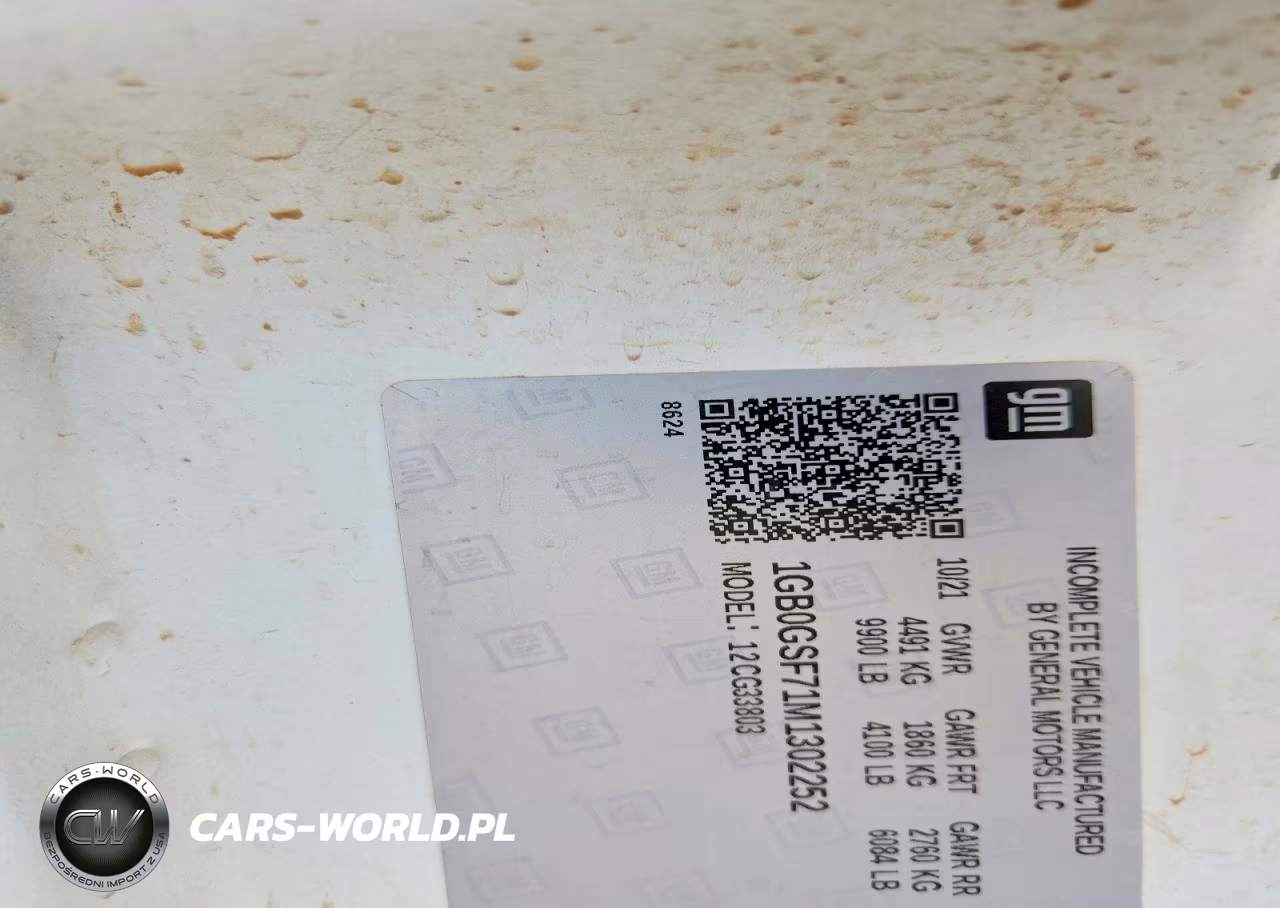 2021 Chevrolet Express Delivery Truck VIN:1GB0GSF71M1302252 - 12