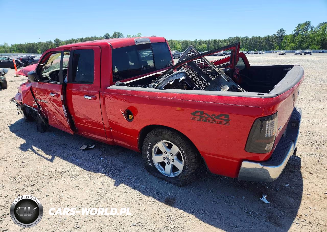 2012 Dodge Ram 1500 Slt VIN:1C6RD7GP3CS292721 - 2